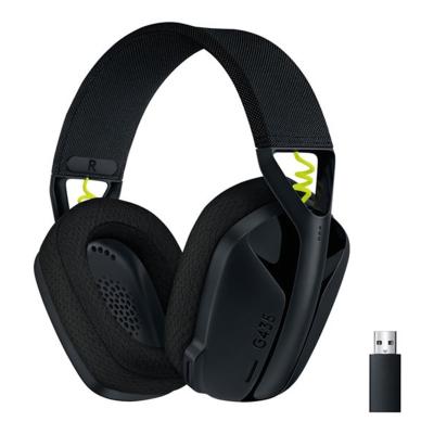 Auriculares con microfono logitech g435 gaming wireless inalambrico negro