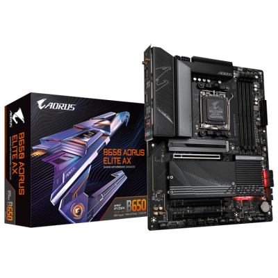 Placa base gigabyte b650 aorus elite ax am5 atx 4xddr5