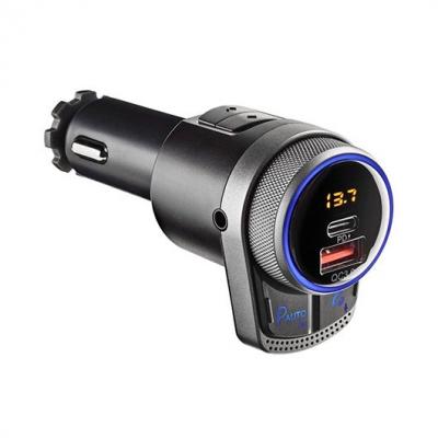 Transmisor fm coche ngs spark bt hero negro fm - 87.5 - 108 mhz - aux - usb 3.0 - led display