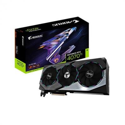 Tarjeta grafica gigabyte rtx 4070 ti aorus elite 12g gddr6x