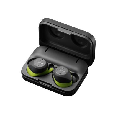 Auriculares inalambricos jabra elite sport gris y verde + estuche de carga