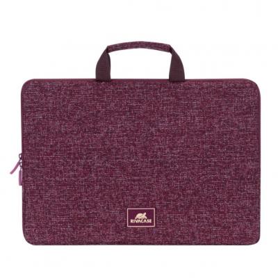 Funda rivacase 7913 burgundy anvik para portatil 13.3pulgadas rojo