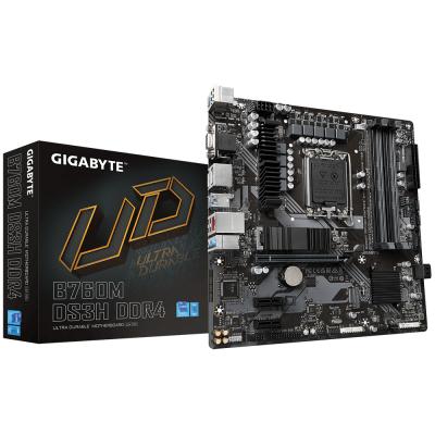 Placa base gigabyte b760m ds3h ddr4 1700 matx 4xddr4
