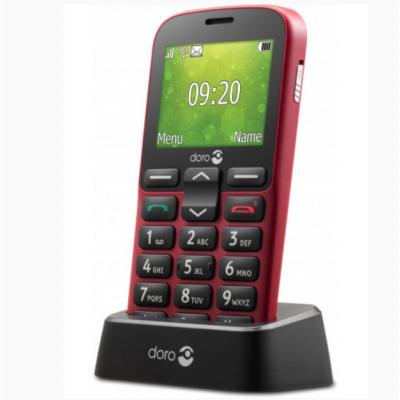 Telefono movil doro 1380 red - 0.3mpx - 2g - rojo