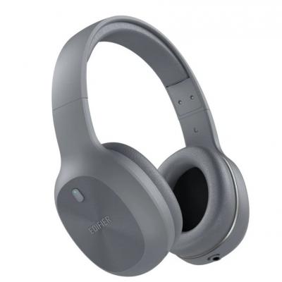 Auriculares edifier w600bt gris - diadema - inalambricos - 30h bateria