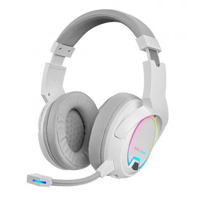 Auriculares inalambricos mars gaming mhw - 100 con microfono blanco