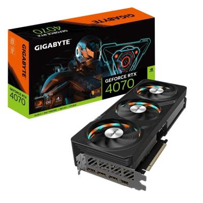 Tarjeta grafica gigabyte rtx 4070 gaming oc 12gb gddr6x dlss3 3 x dp - 1 hdmi - 1 x 16p - pci express 4.0