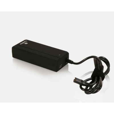 CoolBox FALCOONB90U adaptador e inversor de corriente Interior 90 W Negro - Imagen 1