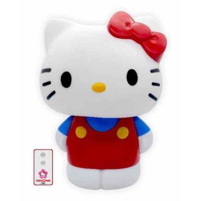 Lampara led teknofun madcow entertainment hello kitty + control remoto 40 cm