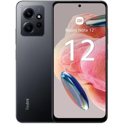 Telefono movil smartphone xiaomi redmi note 12 - 8gb - 256gb - 6.67pulgadas - gris onyx