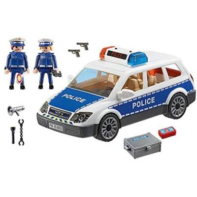 Playmobil policia coche de policia con luces y sonido