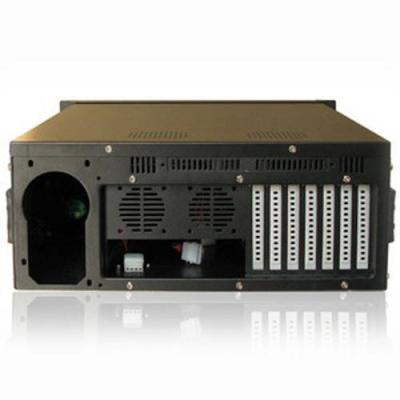 Caja servidor tooq rack 19pulgadas 4u 406  negra sin fuente ventana transparente