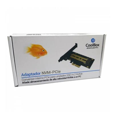 Adaptador nvm - pcie coolbox coo - icpe - nvme para unidades ssd nvme m.2