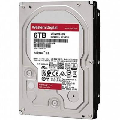 Disco duro interno hdd wd western digital nas red pro wd6003ffbx 6tb 3.5pulgadas sata 3 7200rpm 256mb