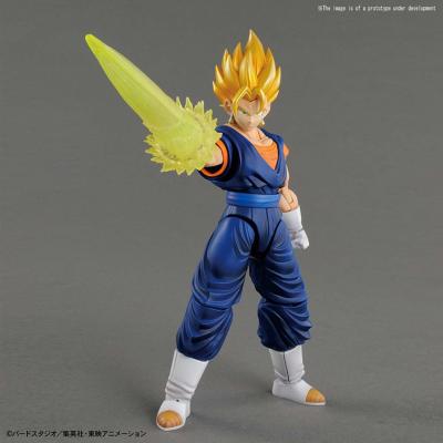 Super saiyan vegetto model kit figura 15 cm dragon ball z figure - rise standard 82332p