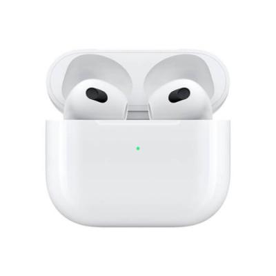 Auriculares apple airpods 3ª generac.2021 e.carga microfono -  bt 5.0 -  chip h1 -  resist.agua -  carga inalambrica