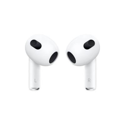 Auriculares apple airpods 3ª generac.2021 e.carga microfono -  bt 5.0 -  chip h1 -  resist.agua -  carga inalambrica