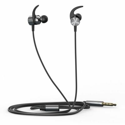 Auriculares hp dhh - 3114 jack 3.5mm negro metalico con microfono