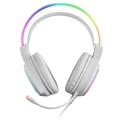 Auriculares mars gaming mhrgbw jack 3.5mm + usb con microfono compatibles con windows -  ps4 -  ps5 -  xbox one -  xbox series x