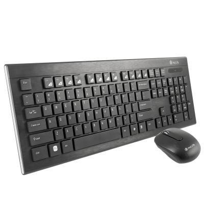Kit teclado + mouse raton ngs dragonfly kit wireless inalambrico