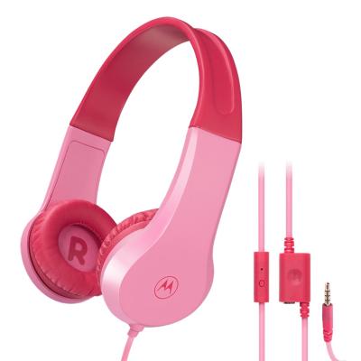 Auriculares motorola moto jr200 jack 3.5mm microfono rosa