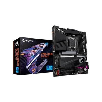 Placa base gigabyte 1700 z790 aorus elite ax atx -  4x ddr5 -  6x sata3 -  5x usb 3.2 -  1x usb tipo c -  4x usb 2.0