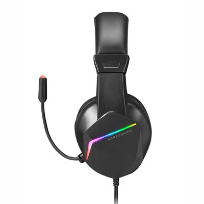 Auriculares mars gaming mh122 frgb jack 3.5mm con microfono compatible con windows -  ps4 -  ps5 -  xbox one -  xbox series x - 