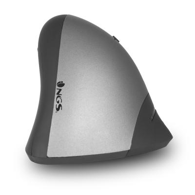 Raton vertical ngs evozen inalambrico 2.4ghz - 5 botones - 10 m - nano receptor - 1600 dpi