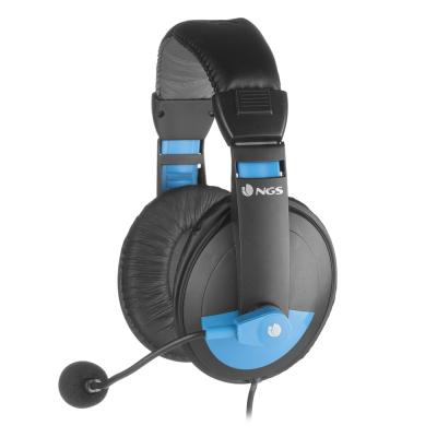 Auriculares micro ngs msx9pro negro y azul