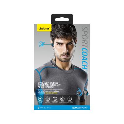 Auriculares bluetooth jabra sport coach estereo dolby con acelerometro azul