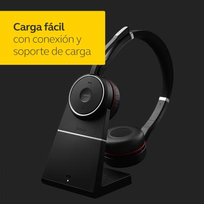 Auricular bluetooth jabra evolve 75 estereo negro