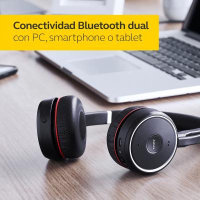 Auricular bluetooth jabra evolve 75 estereo negro