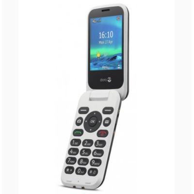 Telefono movil doro 6880 black - white -  2.8pulgadas -  2mpx -  4g - blanco y negro