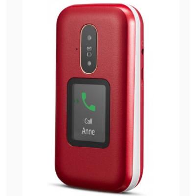 Telefono movil doro 6880 red - white -  2.8pulgadas -  2mpx -  4g - rojo y blanco