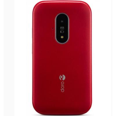 Telefono movil doro 6820 red - white - 2.8pulgadas -  4g - rojo y blanco