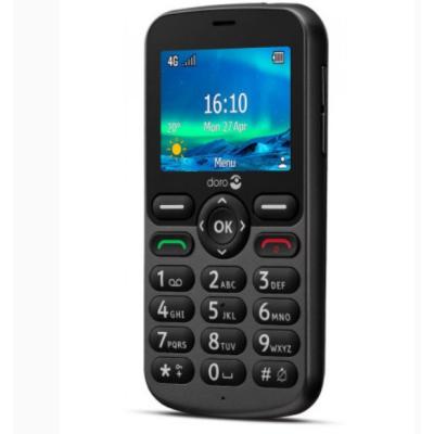 Telefono movil doro 5860 black - 2.4pulgadas -  4g - negro