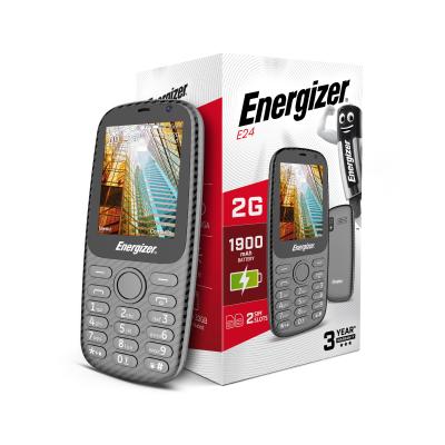 Telefono movil energizer e24 - 2g - 2.4pulgadas - grey eu - gris