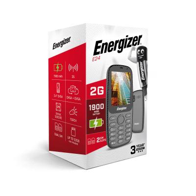 Telefono movil energizer e24 - 2g - 2.4pulgadas - grey eu - gris