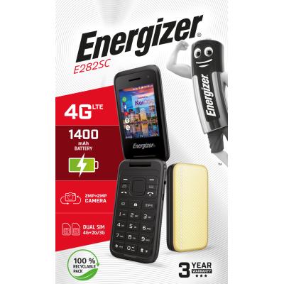 Telefono movil energizer e282scd - 4g - 2.8pulgadas - diamond gold eu - dorado