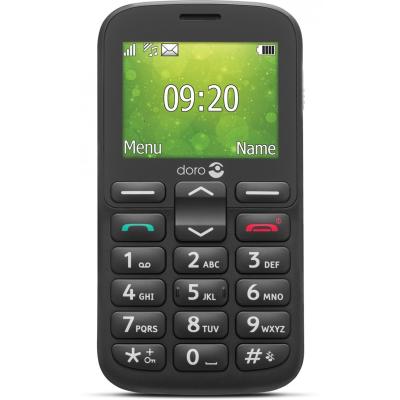 Telefono movil doro 1380 black - 0.3mpx - 2g - negro