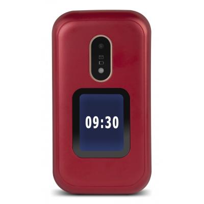 Telefono movil doro 6060 red - white - 2.8pulgadas -  blanco y rojo