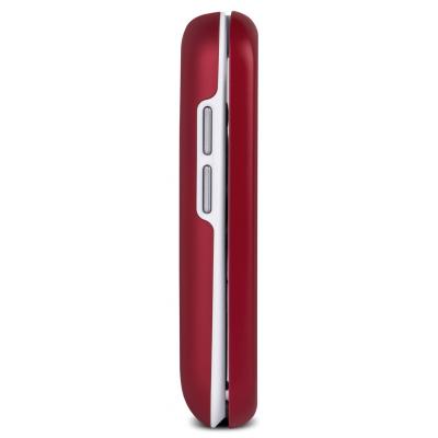 Telefono movil doro 6040 red - white - 2.8pulgadas -  3mpx - rojo y blanco