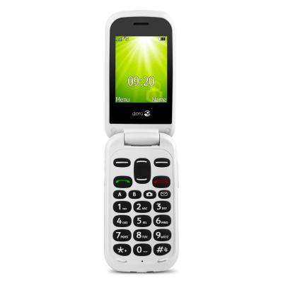 Telefono movil doro 2404 red white - 2.4pulgadas -  0.3 mpx - rojo y blanco
