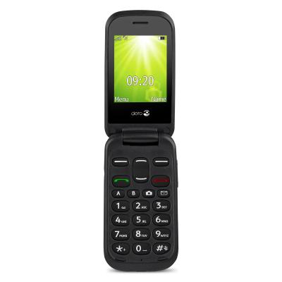 Telefono movil doro 2404 black - 2.4pulgadas -  0.3 mpx - negro