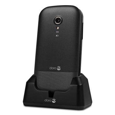 Telefono movil doro 2404 black - 2.4pulgadas -  0.3 mpx - negro