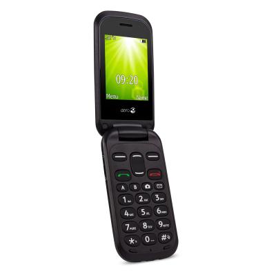 Telefono movil doro 2404 black - 2.4pulgadas -  0.3 mpx - negro