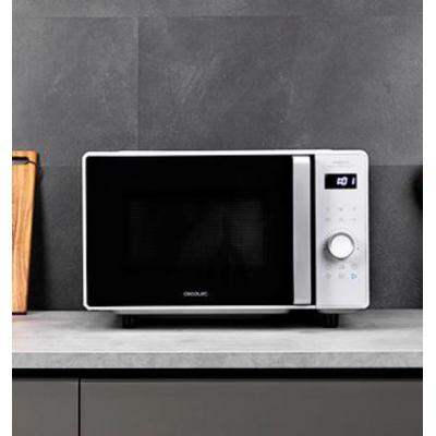 Microondas cecotec sin plato grandheat 2500 touch white