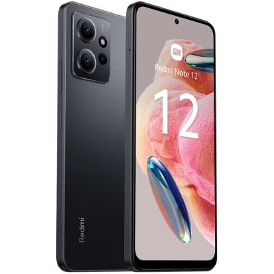 Telefono movil smartphone xiaomi redmi note 12 - 8gb - 256gb - 6.67pulgadas - gris onyx