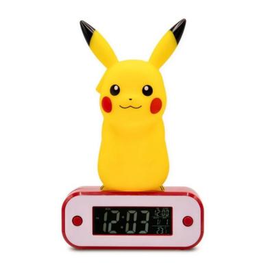Lampara led reloj despertador teknofun madcow entertainment pokemon pikachu 20 cm