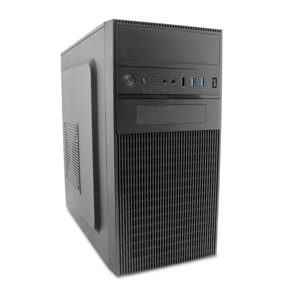 Caja ordenador coolbox m580 atx 2x usb 3.0 fte.b500gr - s negro